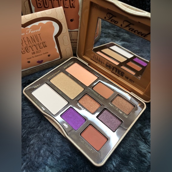 NIB- Too Faced Peanut Butter and Jelly Creamy & Decadent Eye Shadow Collection - Picture 9 of 11